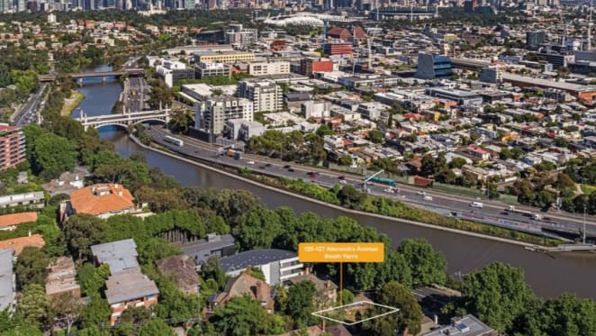 South Yarra residential development site with project potential listed