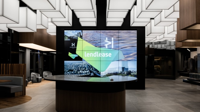 Technē designs an immersive experience for the Victoria Harbour Sales and Leasing Centre
