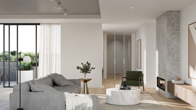 The design details of The Inc by Platinum in Caulfield North