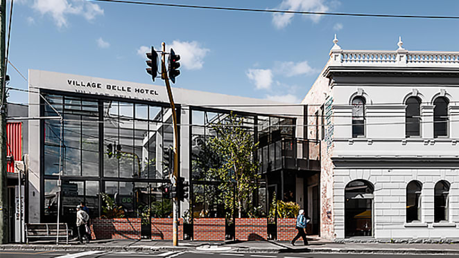 TILT and Technē shed some light on the Village Belle Hotel revamp