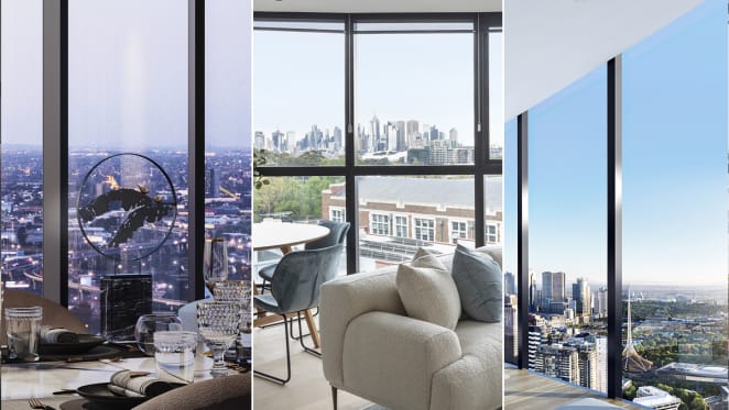 Check out 11 apartments in Melbourne with incredible city views
