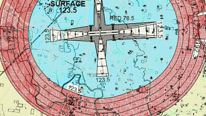 Flight paths and tall buildings in Melbourne explained