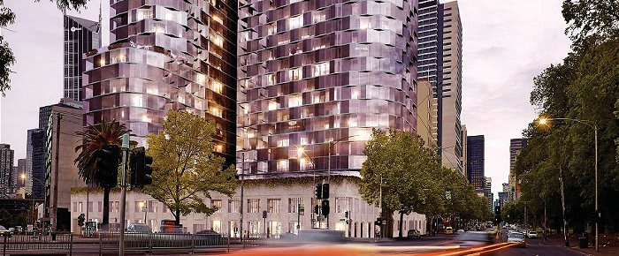 Talking the talk > 386-412 William Street, Melbourne