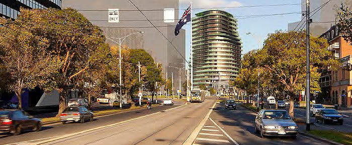 The Ecstacy of Bronze > 690-708 Elizabeth Street, Melbourne