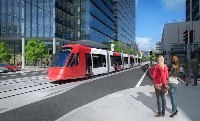 Light rail taking shape in Westmead