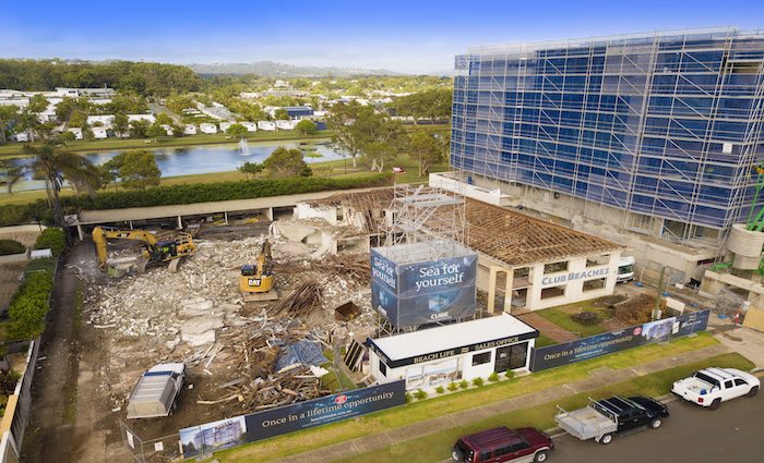 Construction begins on Beach Life Alex on the Sunshine Coast