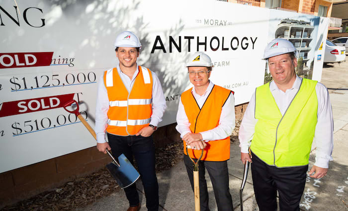 Anthology New Farm commences construction with $19 million in sales