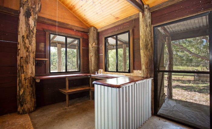 Unusual Mackay cabin with frontier touches listed for auction