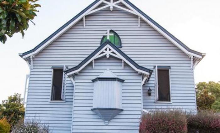 Off the grid living in former Perseverance church