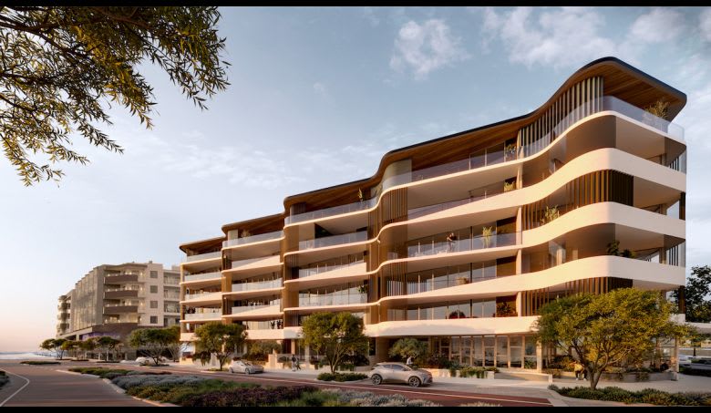 An artist impression of the Windfall apartment development. Image supplied