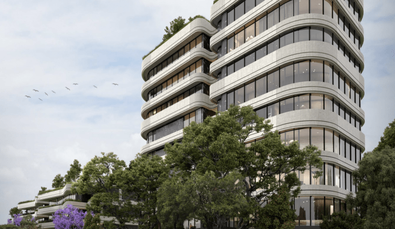 The proposed development at 4-14 Merlin Street in Neutral Bay. Image credit: A+ Design Group
