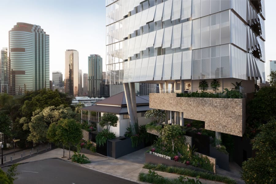 JGL Properties Kangaroo Point project Thornton; Tatts Group Albion site plans Lodged