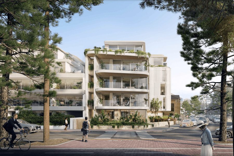 First look: Lindsay Bennelong lodge plans for beachside Manly apartments