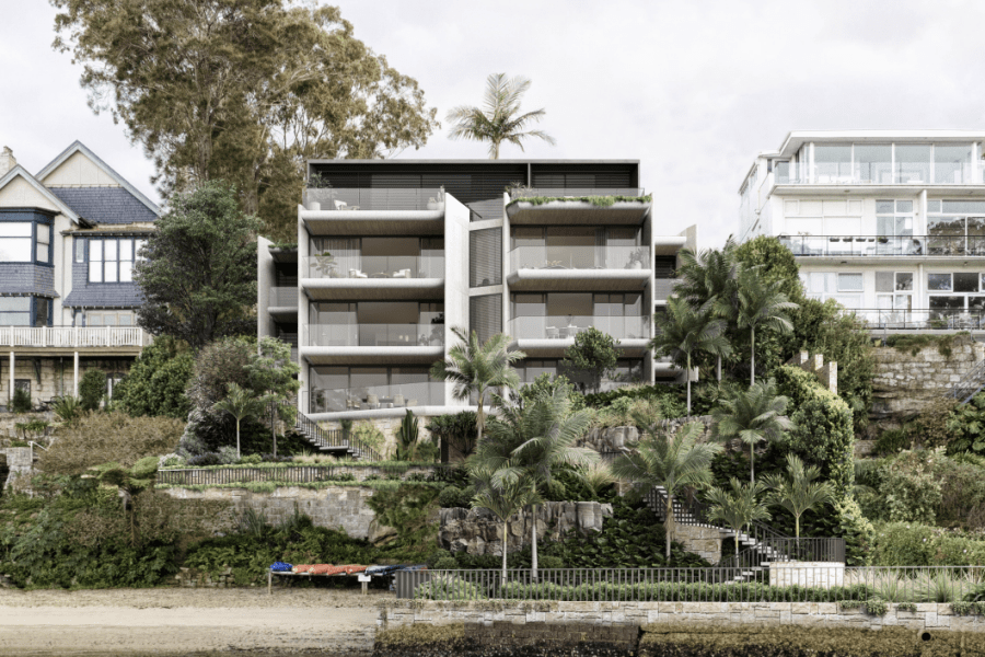 First look: Luxury apartments planned above Neutral Bay's only beach