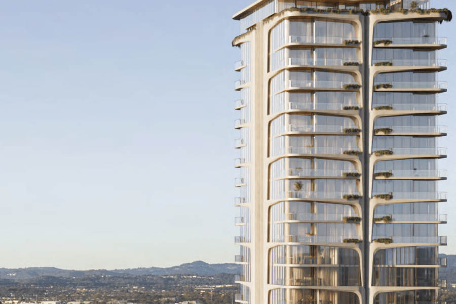 Abedian family creating amalgamated apartments at Mermaid Beach tower, Peerless