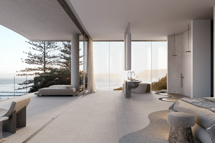 Spyre amalgamate at Glasshouse Burleigh Heads to create three-level apartment