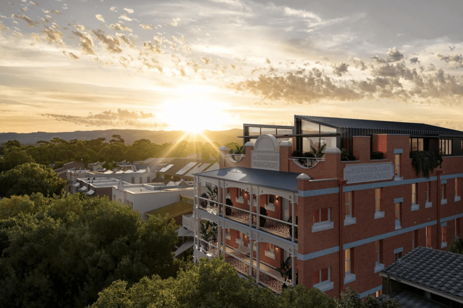 Inside Sutherland: Heritage apartments in the heart of Adelaide