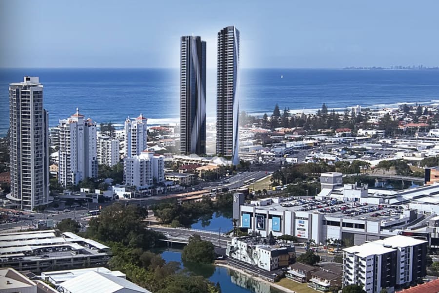 Stalled Elegance, Mermaid Beach apartment development site listed