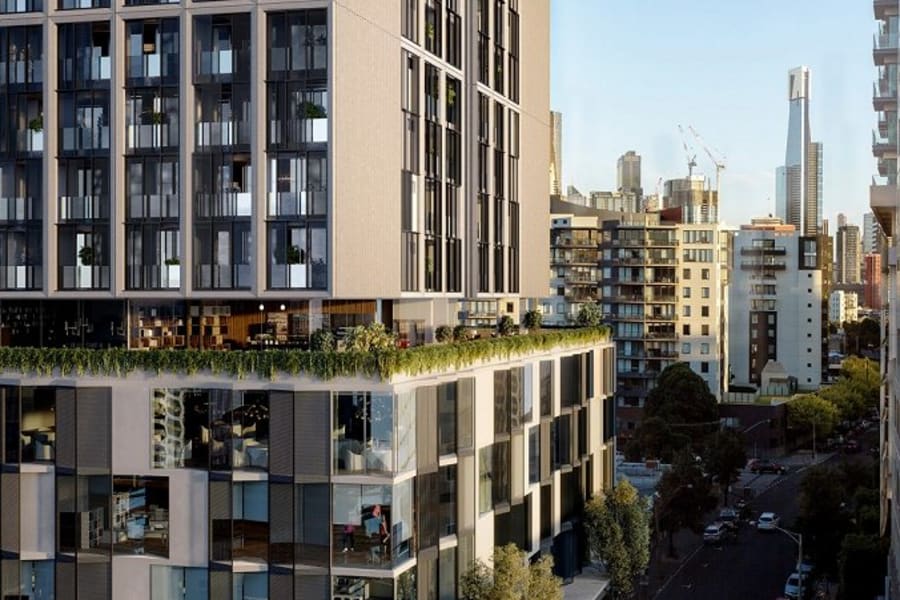 Steller and Ewert Leaf combine for a reworked South Melbourne apartment tower