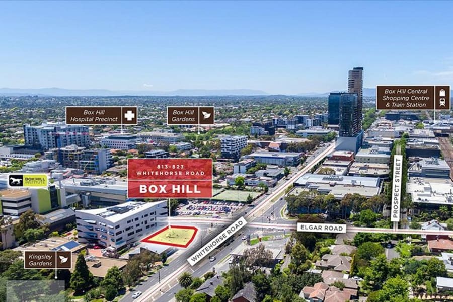 Mont Albert's premier development site goes to market