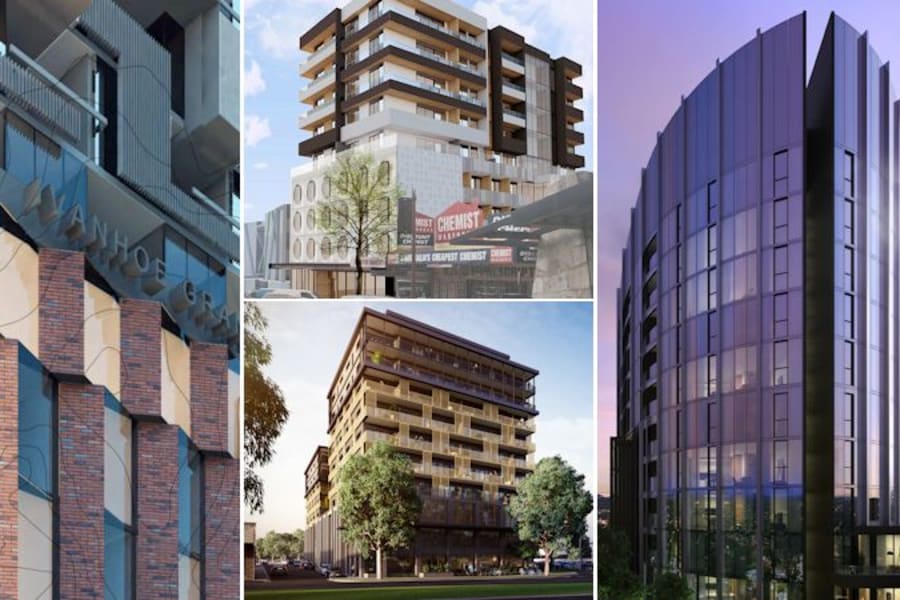 Banyule bustles with new apartment projects