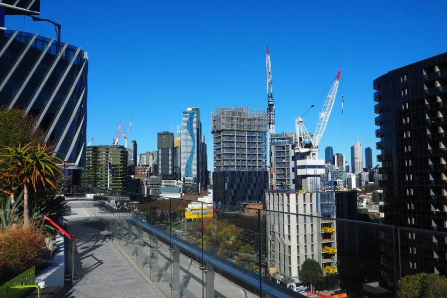 A snapshot of Melbourne's construction - July 2018