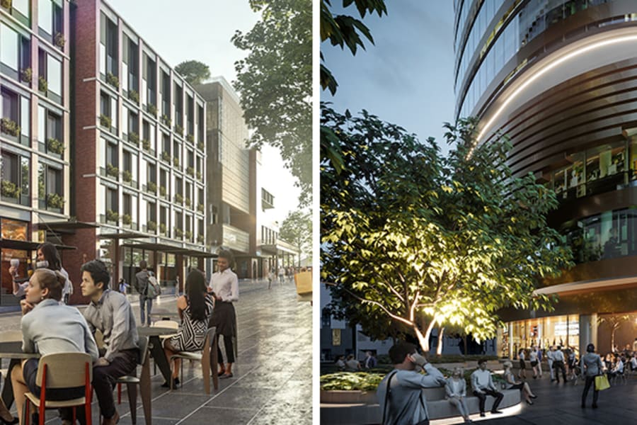 Double delight: PDG releases new images of two key Melbourne projects