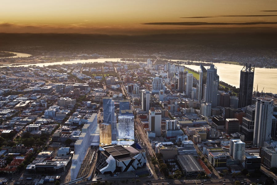 Far East Consortium's ‘Perth Hub’ proves popular with buyers who want to live next to Perth Arena