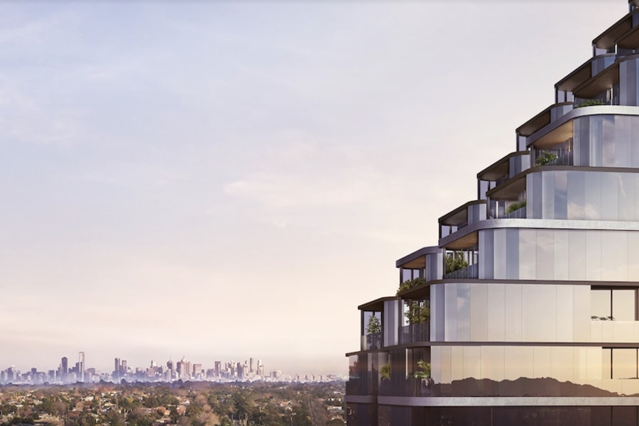 Prospect, Box Hill apartment development tops out on time and on budget