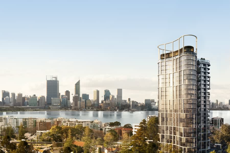 Prosper Living launch 5-star Green Star-rated South Perth apartments, The Pearl