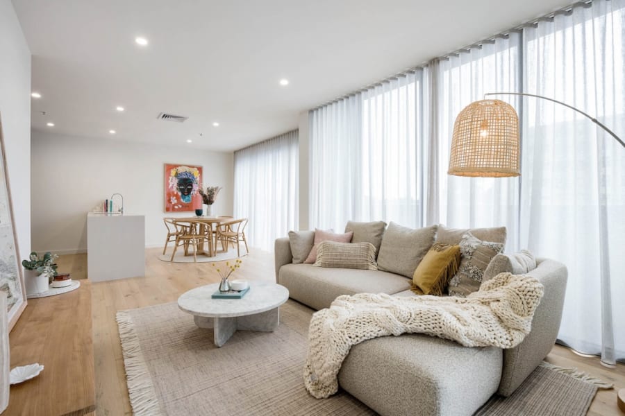 Developer Hallmarc offer $10,000 furniture vouchers for buyers in Melbourne apartment development Vista Apartments