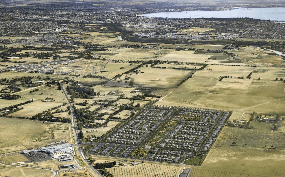 Construction begins on master-planned community in Geelong's Armstrong Creek