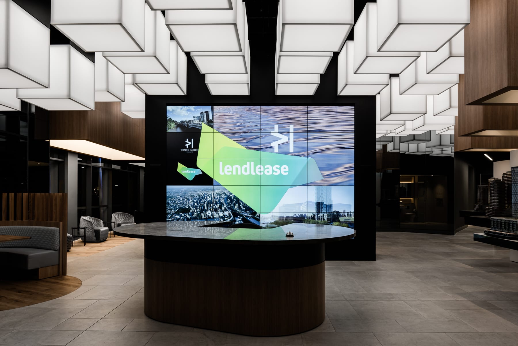 Technē designs an immersive experience for the Victoria Harbour Sales and Leasing Centre
