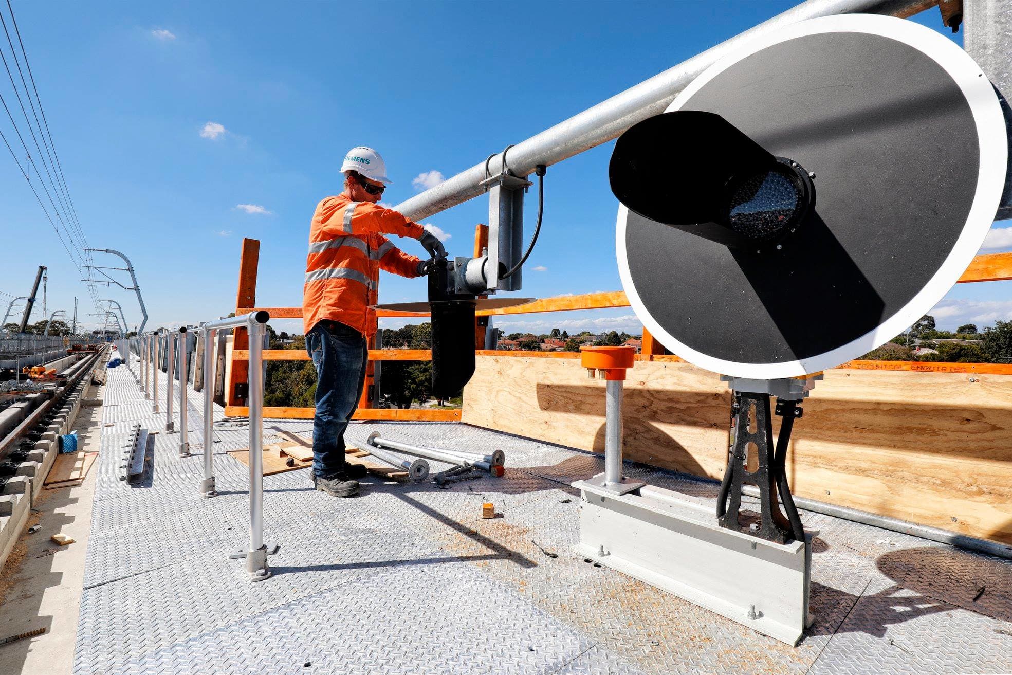Noble Park's new station inching closer to opening