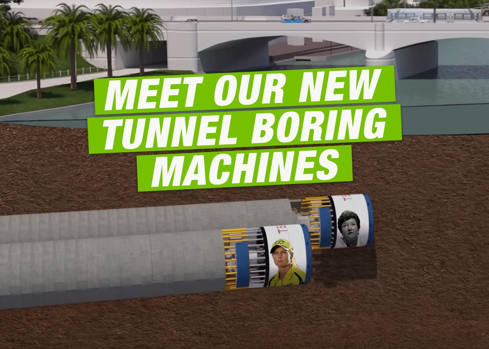 Melbourne Metro's first TBM arrives, named after Victoria's first female premier