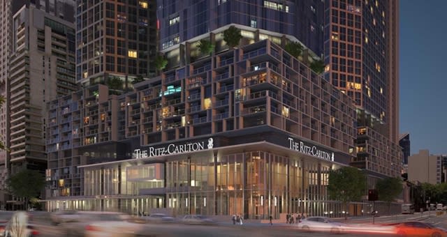 Ritz Carlton Melbourne. © Far East Consortium