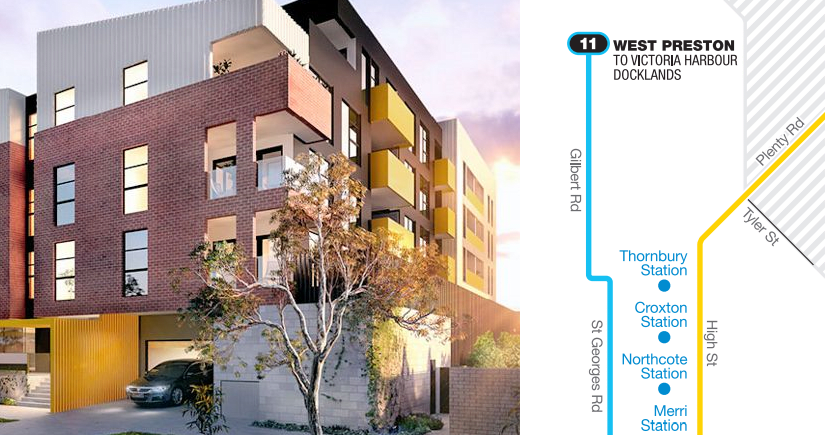 Melbourne's development by tram: the 11