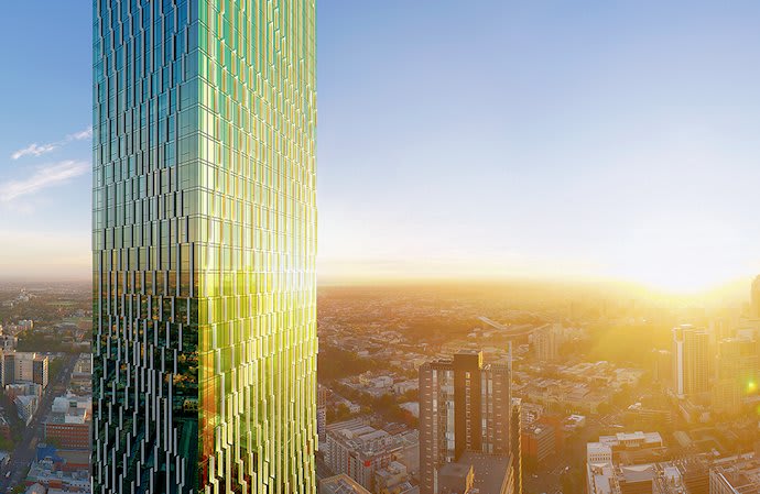 Victoria One - First of the 'CBD four' begins construction