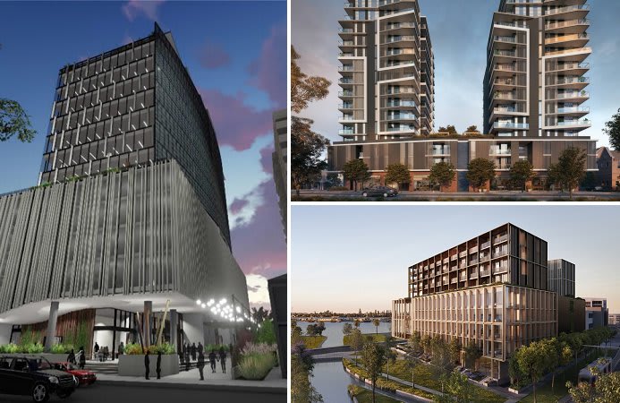 Newcastle's skyline flourishes with multiple towers in the works