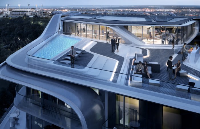 Zaha Hadid Architects land on St Kilda Road