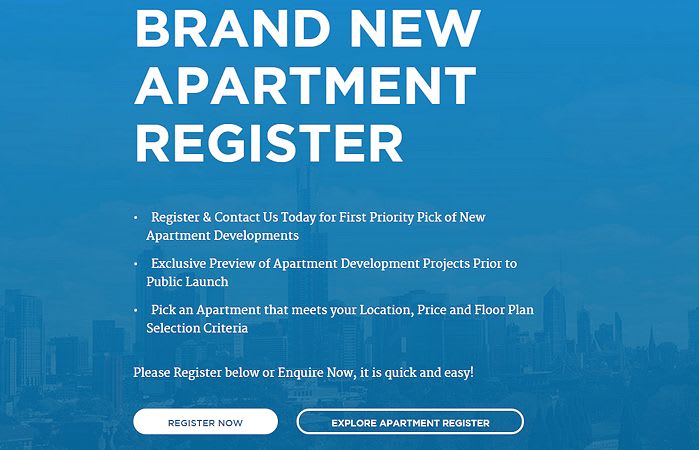 Apartment Register and Urban Melbourne - it's just the beginning