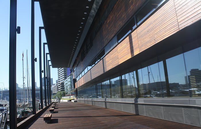 Talking up Docklands' newest showpiece