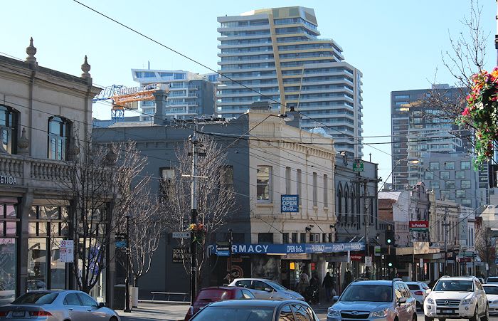 Is Melbourne's apartment boom concentrated in the inner city?