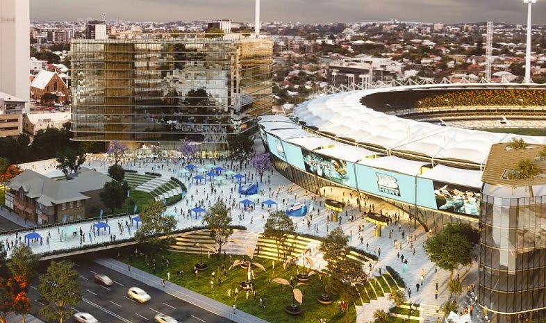 The Gabba's redevelopment at the heart of a wider precinct regeneration
