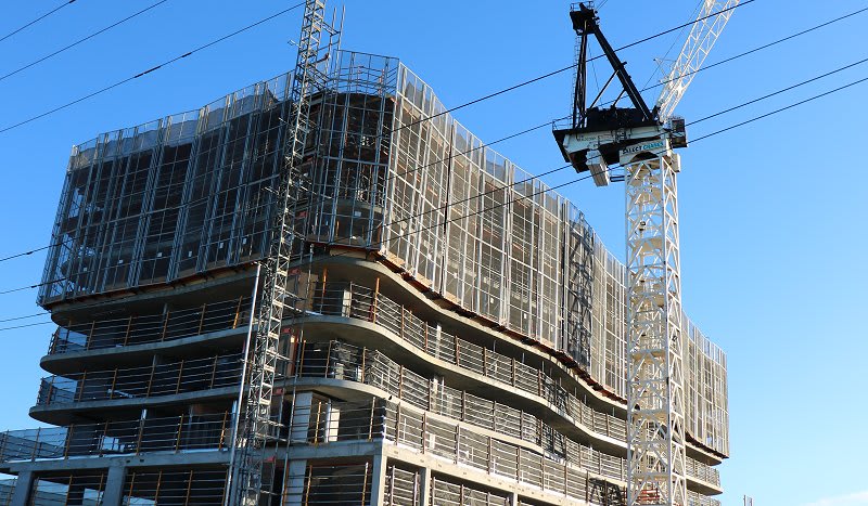 Waterline Place sees another apartment building make its mark