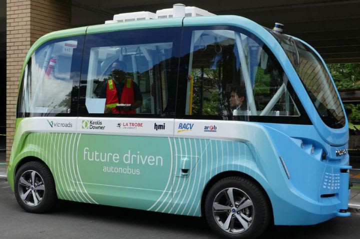 Victoria starts trial of an 'autonobus' at La Trobe University
