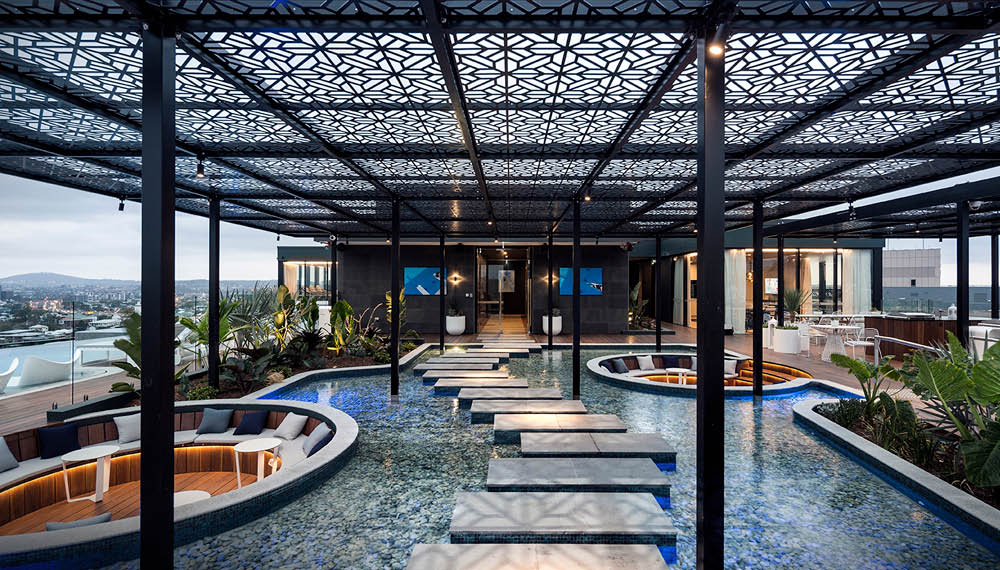 Martin Brothers sees the rooftop amenities area take precedence across Brisbane