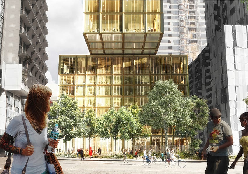 97 Franklin Street - not your typical skyscraper.