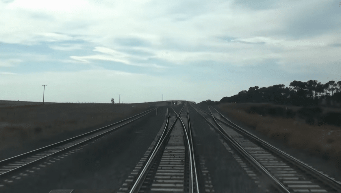 The full Regional Rail Link in driver's eye view - timelapse The full Regional Rail Link in driver's eye view - timelapse
