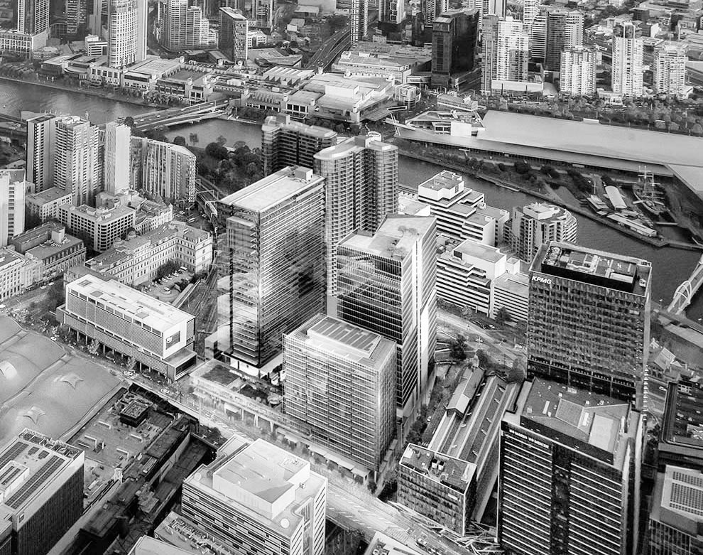 The current state of play at Lendlease's Melbourne Quarter